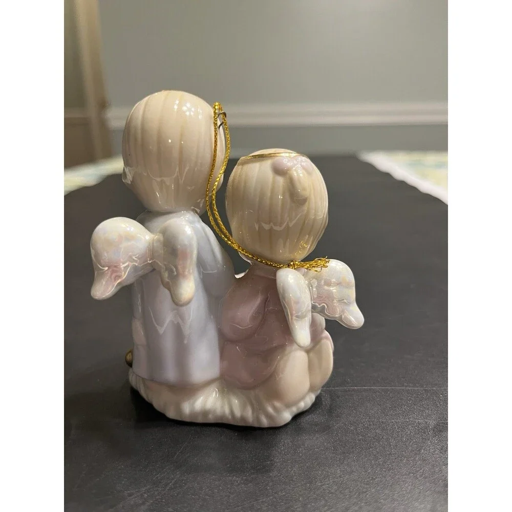 Precious Moments HOLY FAMILY porcelain Nativity ornament Figurine